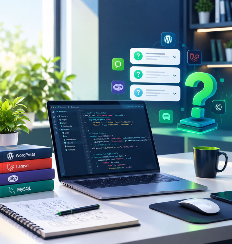 Frequently asked questions about web development