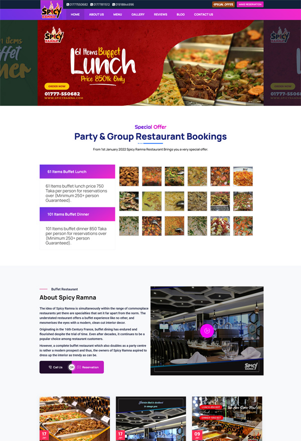 Spicy Ramna project showcase
