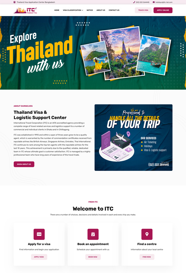 Visa project showcase